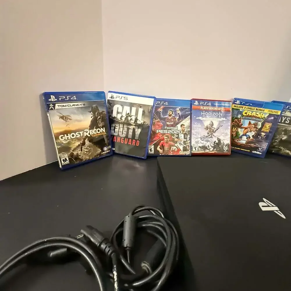 Sony PlayStation CUH-7015B 4 Pro 1TB‎ Console Bundle. Working - READ DESCRIPTION